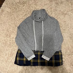 Casual cowl neck top